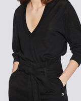 DRIVE RELAXED V NECK SWEATER image number null